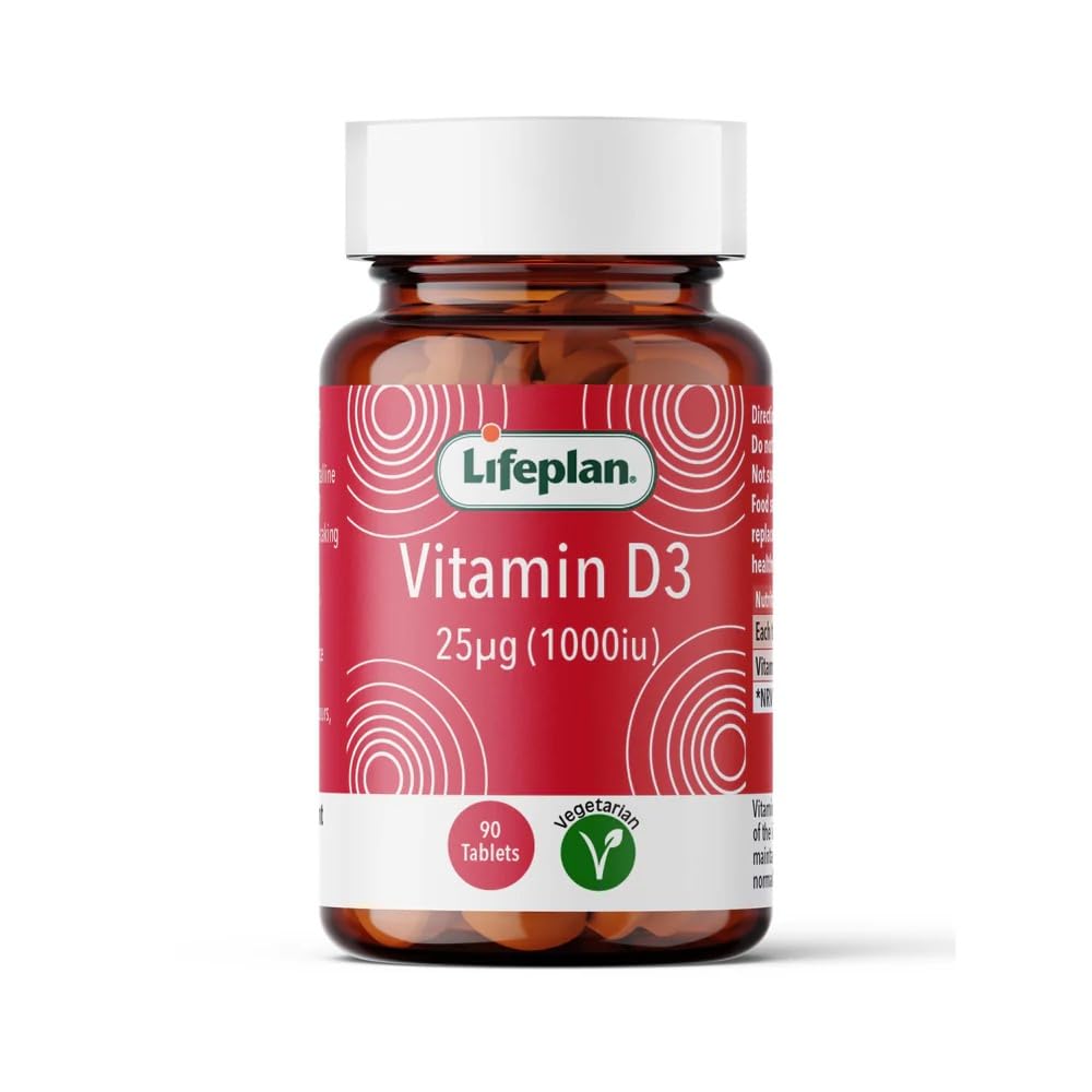 Lifeplan Vitamin D3 1000iu 90 Tablets