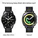 V-MORO for Gear Sport/Galaxy Watch 42mm Bands, 20mm Soft Leather Band Bracelet Strap Replacement for Samsung Gear Sport R600 & Samsung Galaxy Watch 42mm R810 & Garmin VivoActive 3 Men Women Black
