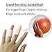 Jrery-KEY Finger Protection Finger Covers for Cracked Fingers - 8 Pcs Finger Sleeves Silicone Gel Finger Tips Protector, Also Use for Toe Corn Callus Protect