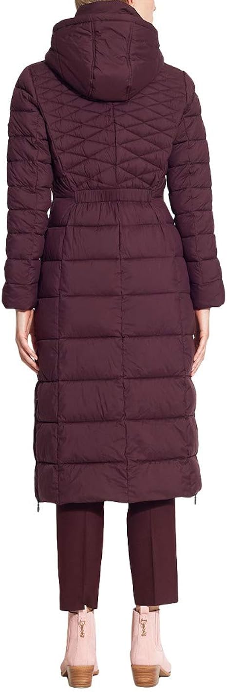 bernardo long puffer coat