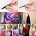 MOBIUS Toys Colorful Hair Chalk Pens for Girls - Hair Chalk (12 Colors), Temporary Hair Color for Kids and Hair Chalk for Kids, Beautiful Hair Paint Birthday Gift for Girls Age 8, 9, 10 ++
