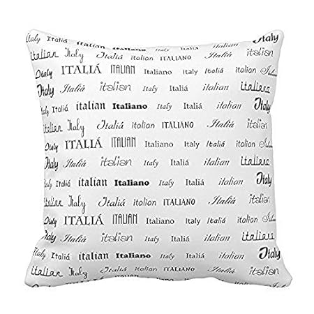 Home Style Chevron Pattern Zigzag Scallop And Italian Word Art