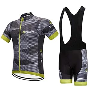 Fietsshirt voor heren, korte mouwen, outfit, fietsshirt, wielrennen, Pro, T-shirt, licht, sneldrogend, zomer, met…