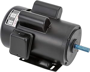 Grizzly Industrial H5383 - Motor 2 HP Single-Phase 1725 RPM TEFC 110V/220V