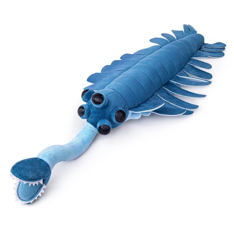 PuffPurrs Realistic 25" Opabinia Regalis Plush Toy - Cambrian Sea Creature for Kids โ image 1