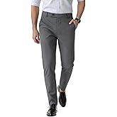 GINGTTO Mens Dress Pants Slim Fit Stretch Formal Pants for Men