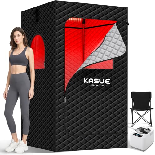 Sauna KASUE Infrared Tent with 3L Steamer for Home
