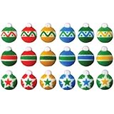 Mini Ornaments Christmas Sugar Decorations Cookie Cupcake Cake 12 Count