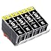 E-Z Ink (TM) Compatible Ink Cartridge Replacement For Canon PGI-5 PGI5 PGI-5BK (4 Black) For PIXMA iP3300 iP3500 iP4200 iP4300 iP4500 iP5200 5200R MP500 MP510 MP520 MP530 MP600 MP610 MP800 MP810 MP830