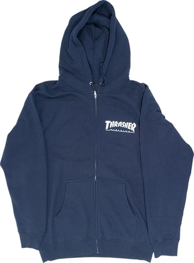blue thrasher hoodie