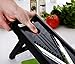 SALE!! Limited Time only!! Chef Grade Mandoline V-Blade Slicer, High Quality, 5 Interchangeable Blade Inserts,Grater,Cutter,Hand Guard, Deluxe Heavy Duty ABS Plastic Construction. Great Price!