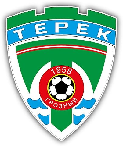 Terek Grozny FC Russia Soccer Football Art Decor Vinyl Sticker 4'' X 5''