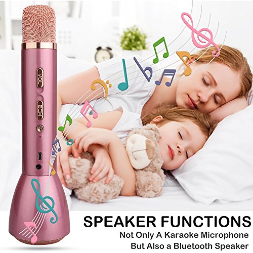 5 Microphone+Cordless+Wireless+Bluetooth+Portable
