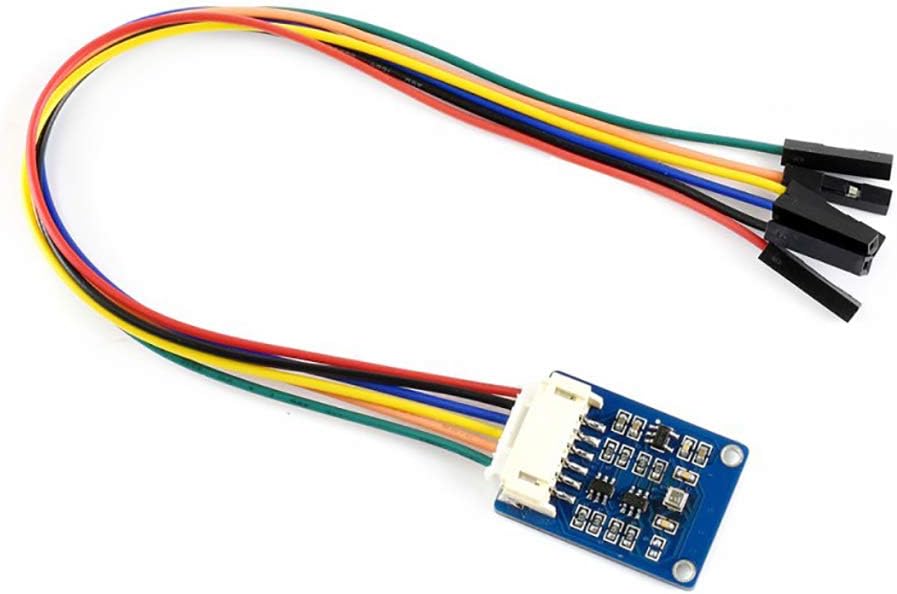 Waveshare BME280 Environmental Sensor, Temperature, Humidity, Barometric Pressure Detection Module Low Power Consumption I2C/SPI Interface for Weather Forecast, IoT Projects, ect