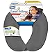 Cloudz Dual Comfort Microbead Travel Neck Pillow - Grey primary