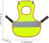 DONGKER Chicken Reflective Vest Poultry Hen Saddle Apron Adjustable Strap Duck view 4
