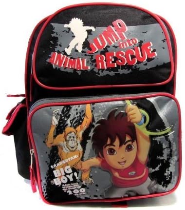 New Kids Go Diego rescue 12 Toddler School Backpack School bag by distibuted by BuyMeAToy