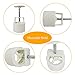 iHomeSet Party Moon Cake Mold - 12 Stamps and 4 Sets​ ​​- Mid Autumn Festival DIY Decoration Press​ - ​50g/100g - White