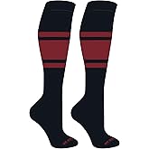 Mk Socks Competitor OTC Baseball, Football Socks (B) Black, Cardinal