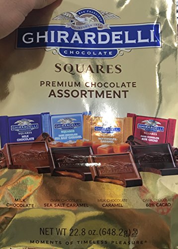 Ghirardelli gold assorted 4 flavors, 22.82 ounce