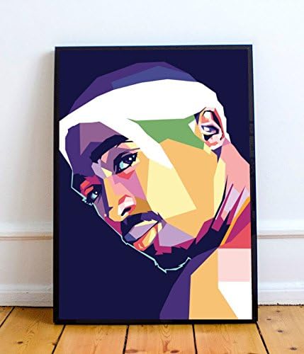 Tupac Limited Poster Artwork - Professional Wall Art Merchandise (More Sizes Available) (8x10)