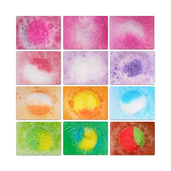 TTRWIN-Bath-Bombs-12-Organic-Natural-Handcrafted-Bubble-Bath-Gift-Set TTRWIN Bath Bombs, 12 Organic & Natural Handcrafted Bubble Bath Gift Set
