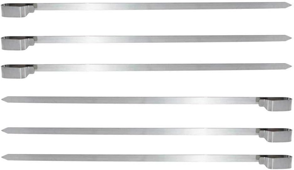 onlyfire Stainless Steel Rotating Skewer System Fits for Most Rotisserie Grill : Garden & Outdoor