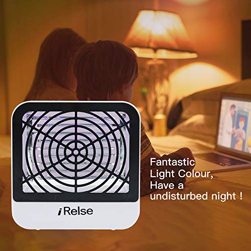 fomei Bug Zapper [Power Enhanced Version] Mosquito Killer Insect Trap Pest Control Light USB Powered Electronic UV Lamp for Indoor Bedroom, Kitchen, Office, Home - Thumbnail 3