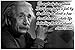 Math Posters Science Posters Albert Einstein Quote Poster | Albert Einstein Poster | Physics Poster | Science Posters for Classrooms | Motivational | Growth Mindset Posters | 18 Inch By 12 Inch | P010