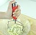 Potato Mashers | Double Smashers For Your Potatoes Guacamole Cauliflower Fruit Eggs Meat | Best Masher for smooth Mash with or without Skin | Spring Loaded Smasher with Silicone Handle PC by Chef Amore