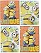Minions 4 Poly Plastic Portfolio Folder Set