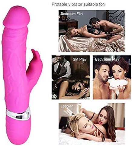 Multi Modes RĂ¡bbit Vibe G-S Mssage Vib Toy for Women (Pink)