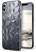 Ringke Air Prism Designed for iPhone X Case, 3D Contemporary Design Flexible TPU Cover for iPhone X Case, iPhone 10 (Not Compatible with iPhone Xs) - Glitter Gray