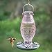 Perky Pet 8131-2 Cranberry Hobnail Vintage Glass Hummingbird Feeder
