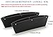 Car Seat Gap Filler & Pocket Organizer - Between Seat and Console - Premium PU Leather Caddy for Automotive Interior Accessories - Side Seat Catcher (2Pcs)