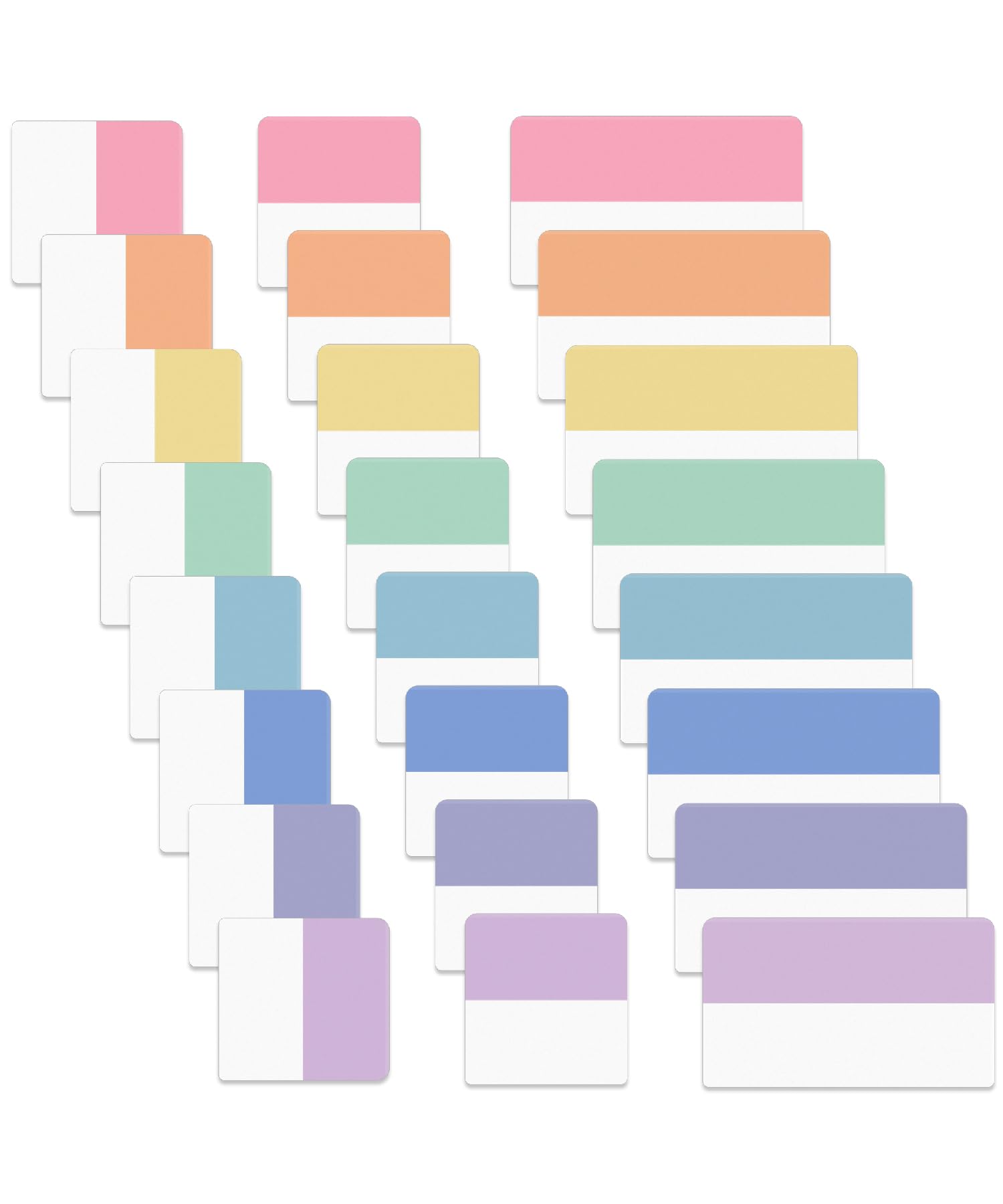 Mr. Pen-Sticky Index Tabs, 360 Pcs Colorful Sticky Tabs for Notebooks and Binders, Page Markers