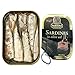 Adriatic Sardina Wild Caught Sardines in Extra Virgin Olive Oil, 3.7 oz Tin (Pack of 6)