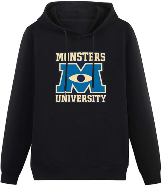Amazon Monster S Inc モンスターズインク ユニバーシティ パーカー スウェット メンズ Tシャツ スウェット 長袖 アメカジ トップス かっこいい 人気 個性 カジュアル おしゃれ 通勤 通学 暖かい 春秋冬 快適 プリント トレーナー パーカー 通販