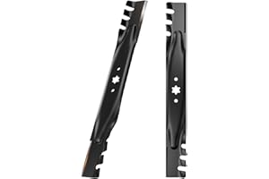 Chway 42 inch Deck Lawn Mower Blade, 942-04308-X, 942-04308 Mulching Blades with 6 Point Star, Replace Number for Troy Bilt a