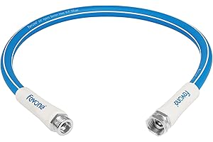 Fevone Garden Leader Hose 3 ft., Lightweight Hybrid Water Hose, Flexible and Durable, Leak-Free Connections