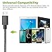 ONSON Micro USB Cable,3Pack 6FT Long Nylon Braided High Speed USB to Micro USB Charging Cables Android Charger Cord for Samsung Galaxy S7 Edge/S6/S5/S4,Note 5/4/3,HTC,LG,Tablet and More(Black)