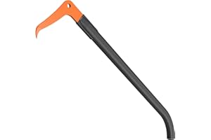 Dolibest 28" Pickaroon Logging Tool, Heavy Duty All Steel Log Hook - Comfortable Grip Handle for Wood Splitting, Landscaping & Camping, All-Weather Forestry & Firewood Tool, Landscaping & Camping