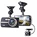 Dash Cam, EIVOTOR 1080P HD Dual Channel Dashboard Cameras Front and Rear, Driving Video Recorder with 4.0'' IPS Screen, Built in G-Sensor, Motion Detection, Loop Recorder