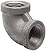 Anvil 8700123709, Malleable Iron Pipe Fitting, 90 Degree Elbow, 1/2