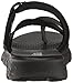 Skechers Performance Women's On The Go 400 Discover Flip Flop,Black/Gray,8 M US