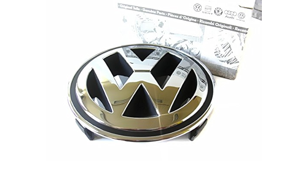 Volkswagen Original VW Front Grill Badge Emblem Chrome R32 - 3D7853600 MQH