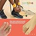 ZenToes Open Toe Tubes Fabric Gel Lined Sleeve Protectors for Corns, Blisters, Hammertoes – 5 Pack – 29″ of Tubing (Medium)thumb 4
