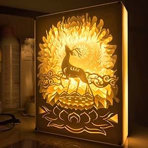 Amazon.com: Papercut Light Boxes, 3D Shadow Box Led