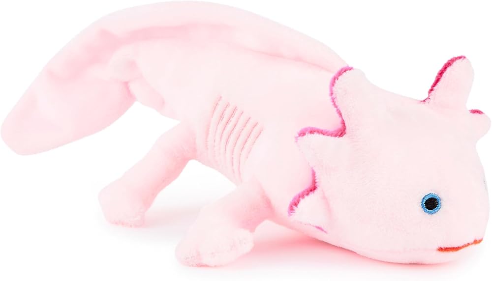 Zappi Co 100% Recycled Plush Axolotl Toy 22cm Safe Eco Friendly