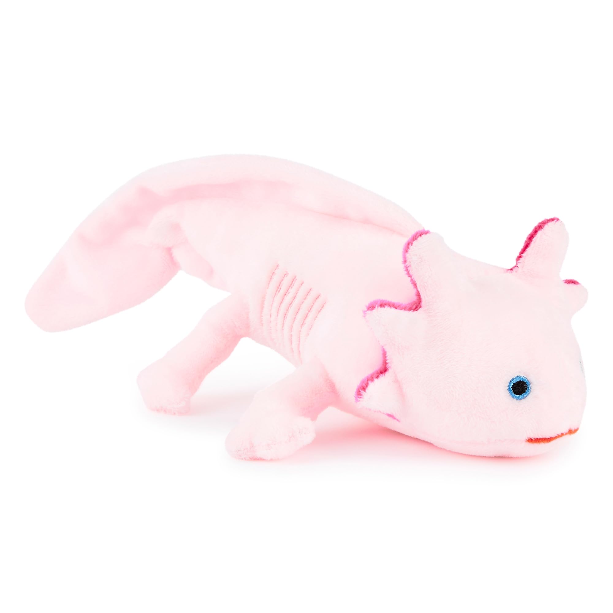 Zappi Co 100% Recycled Plush Axolotl Toy (22cm Length) Stuffed Soft Cuddly Eco Friendly animals Collection For New Born Child First kid — image 1